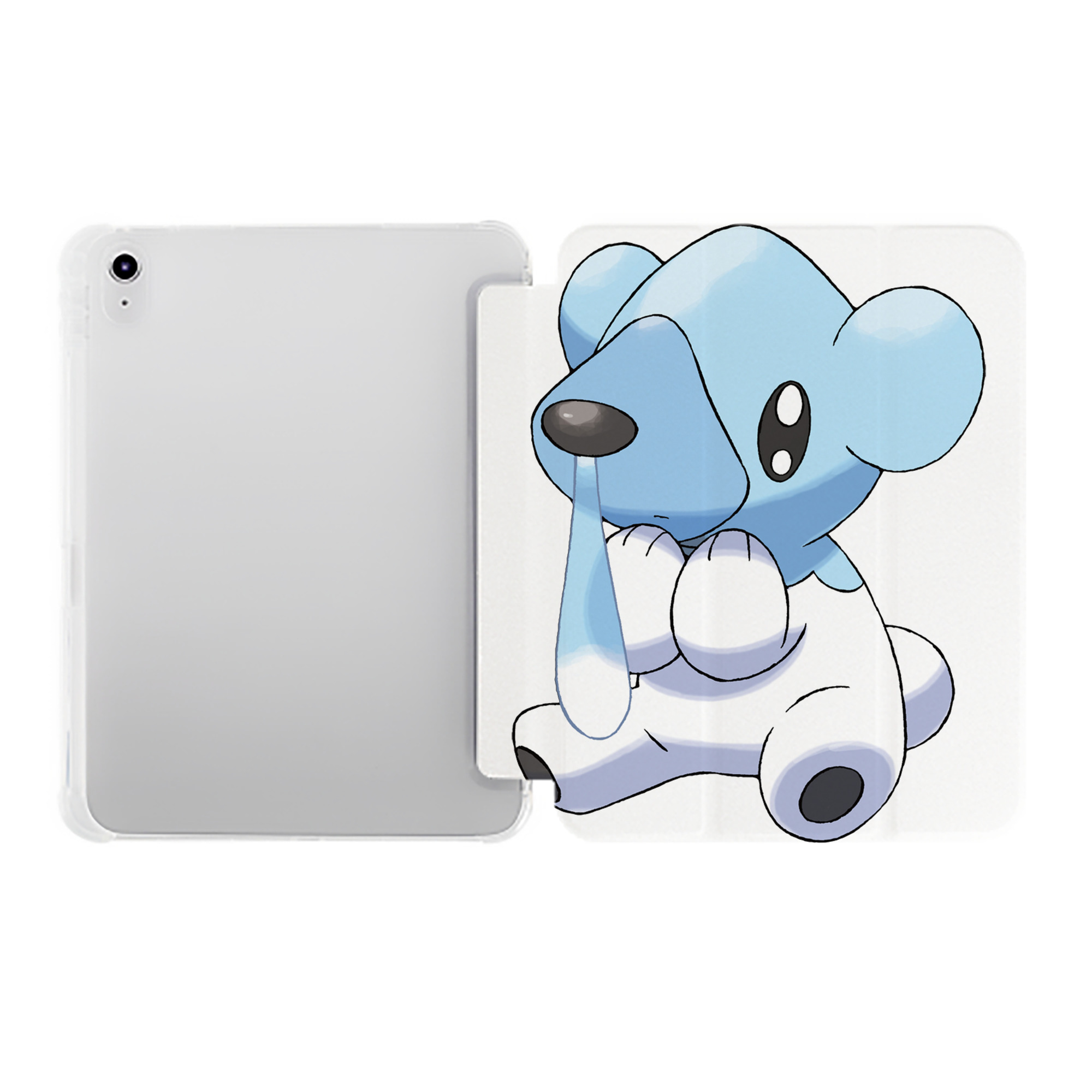 （画像用） ポケットモンスター Pokémon IPad ケース ペン収納付き 三つ折りスタンド PUレザー×シリコン 対応機種9.5/10.5/10.9インチ
